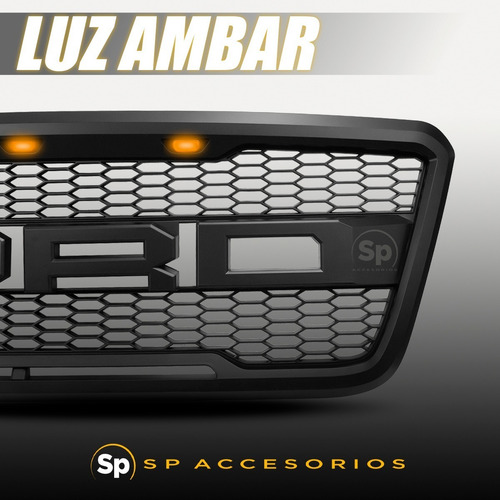 Imagen 6 de 10 de Parrilla Con Leds Ford Lobo F150 Raptor 2004-2008