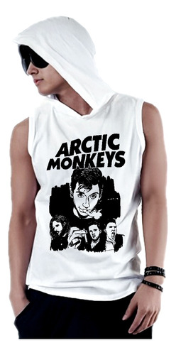 Remera Musculosa Con Capucha Artic Monkeys