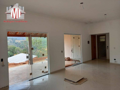 Linda Chácara Com 02 Dormitórios, Piscina, Edícula Gourmet E Lago, À Venda, 5000 M² Por R$ 450.000 - Pedra Bela - Pedra Bela/sp - Ch0789
