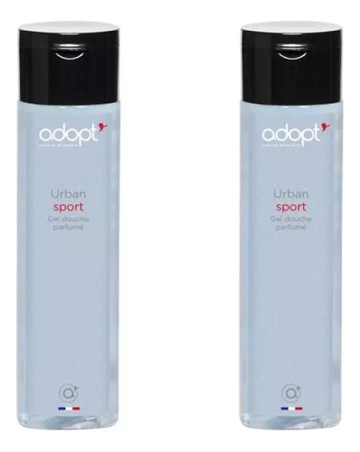 Pack X2 Gel Ducha Urban Sport Adopt 250 Ml. Made In France