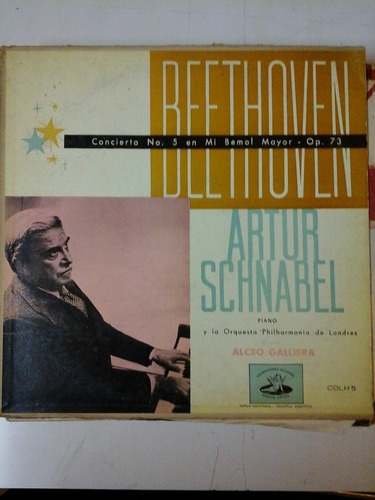 Vinilo 4353 - Grabaciones Ilustres - Beethoven - Angel Rec