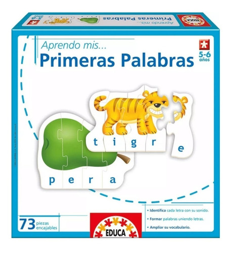  Baby Rompecabezas Educa Aprendo Mis Primeras Palabras