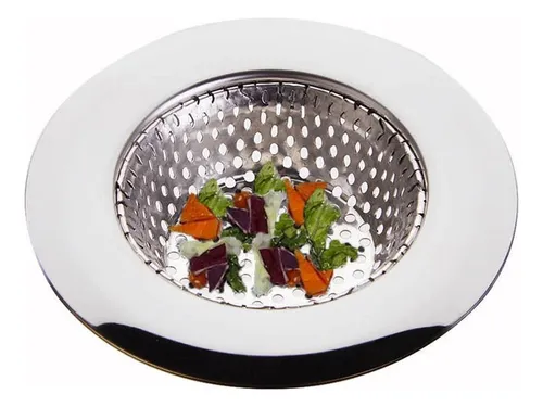 . Coladera Tarja Fregadero Atrapa Desperdicio Acero Cocina