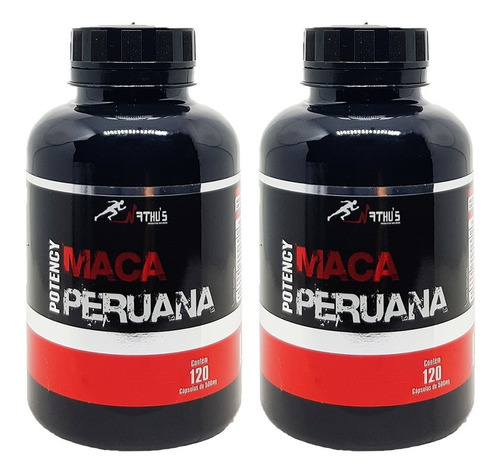Maca Peruana Original Pura Libido Natural 240 Cápsulas
