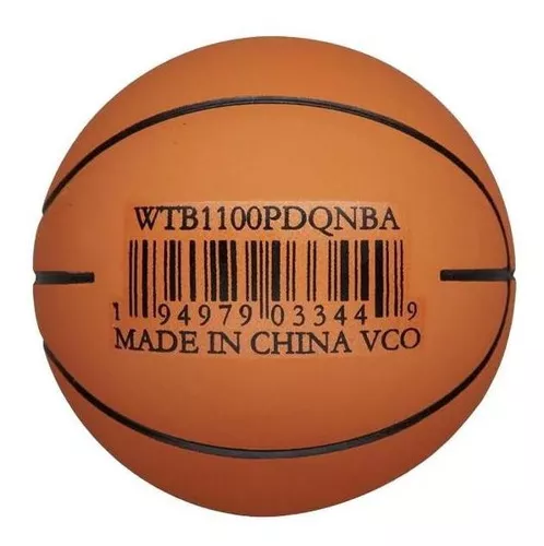 Mini Bola Basquete NBA Dribbler Wilson Anti-Stress