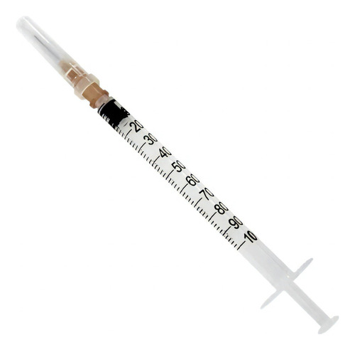 Seringa Insulina 13 x 0.45 26 G½ 1 ml 100 Unidades Descarpack