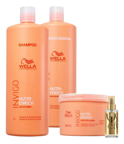 Kit Wella Nutri Enrich Reflections (4 Produtos)