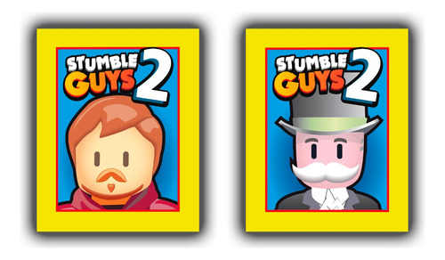 Figuritas Stumble Guys 2 - Pack X 40 Sobres - Original