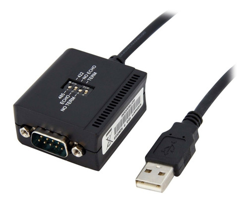 Cable Adaptador Serial Rs422 485 Db9 (m) / Usb 2.0 (m) 1.8m