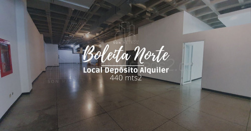 Local Pb Oficina Deposito En Alquiler Boleita Norte 440 Mts2