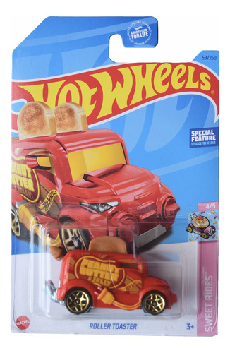 Hot Wheels Tostadora De Rodillos, Paseos Dulces 4/5