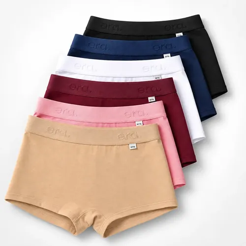 Kit 6 Calcinha Algodão Premium Era Power Up Cueca Femina POWER UP