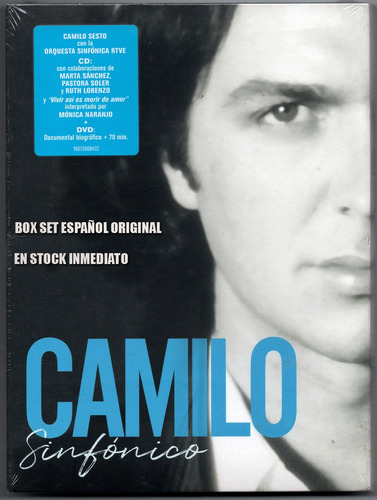 Cd + Dvd *** Camilo Sesto *** Sinfonico Box Set Español Orig