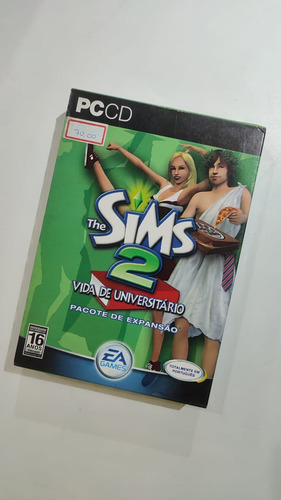 Jogo Pc The Sims 2 Vida De Universitário (Usado)