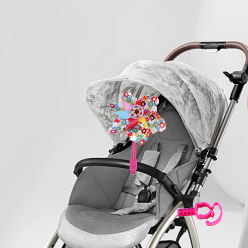 Para Bicicleta Para Niños, Molinete Para Manillar De Flor