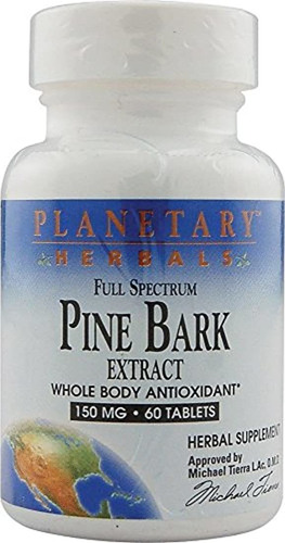 Planetary Herbals Fs Extracto De Corteza De Pino Tabletas