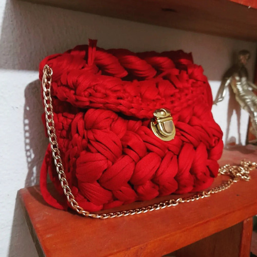 Bolsos Tejidos A Crochet (trapillo)