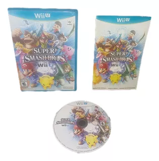 Super Smash Bros For Nintendo Wii U Físico Completo Manual