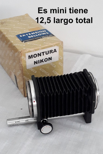 Mini Fuelle, Macro Fotografia, Montura Nikon. (Usado)
