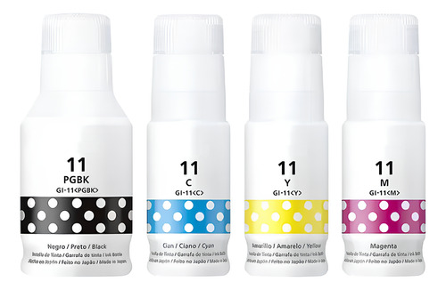 Kit Refil De Tinta Para Canon G2160 Gl-11 Gl11 Compatível