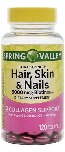 Hair, Skin & Nails 5000 Biotin - Unidad a $300