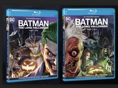 Batman: El Largo Halloween 1 Y 2, Pack 2 Discos Bluray