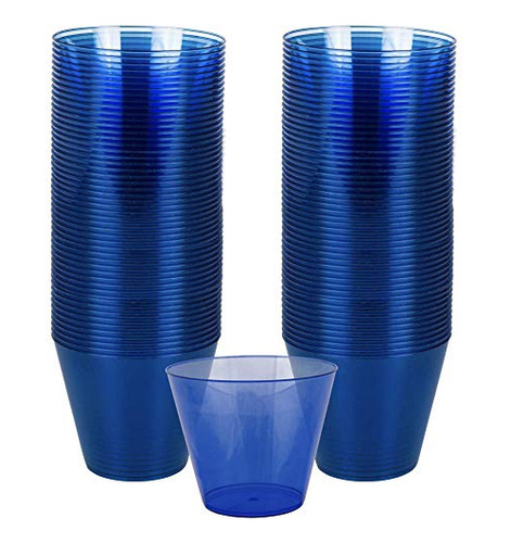 Disposable Plastic Cup 9 Oz. | Royal Blue | 72 Pcs.