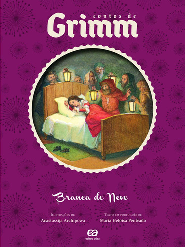 Branca de Neve, de Penteado, Maria Heloísa. Contos de Grimm Editorial Ática, capa mole em português, 2012