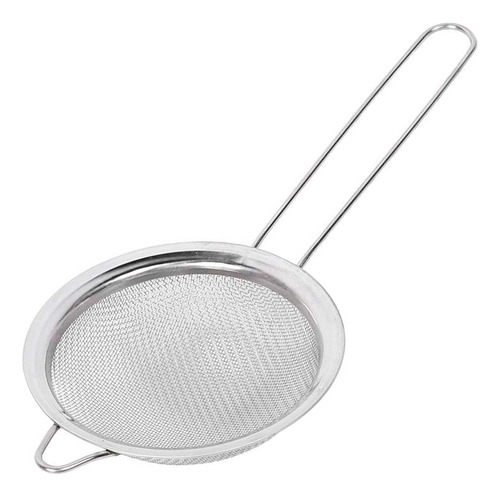 Colador Acero Inoxidable Malla Doble 10cm Cocina Gastronomia