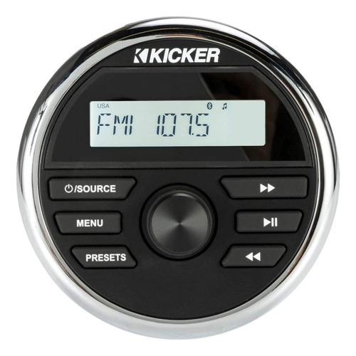 Receptor Multimedia Digital Kicker Con Orificio De Calibre 4