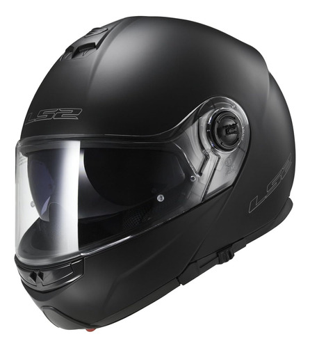Ls2 Helmets Modular Strobe Helmet X-large Matte Black