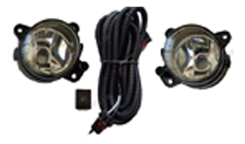 Polo Kit Farol Auxiliar Cromado Completo C Polo 2007 A 2011