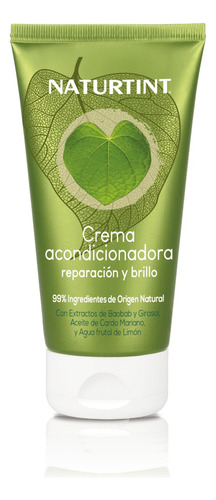 Crema Acondicionadora Reparación Y Brillo Naturtint