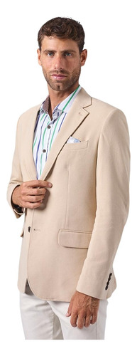 Mbo Blazer Pique Crema Oi24