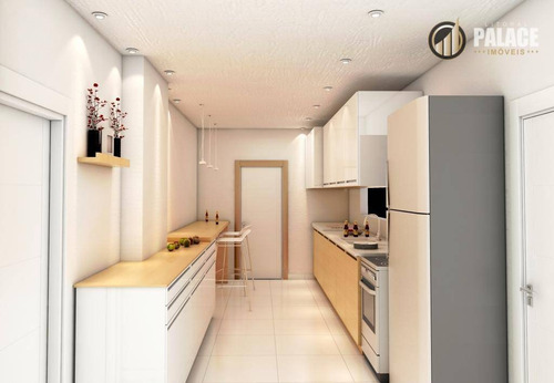 Apartamento Com 3 Dormitórios À Venda, 112 M² Por R$ 760.040,00 - Canto Do Forte - Praia Grande/sp - Ap2584