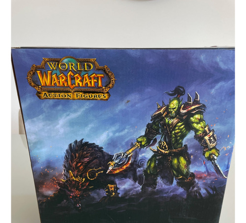 World Of Warcraft Action Figure - Orc Riding Wolf