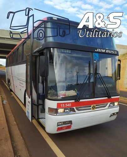 Imagem 4 de 5 de Busscar Jumbuss 1999 Scania K420 6x2 Completo Ais Ref 686