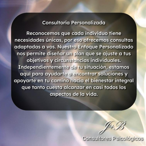 Consultores Psicológicos - Sesiones Online O Presenciales