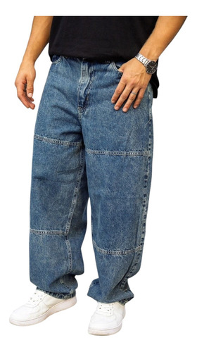 Jean Baggy Pantalon Oversize Hombre Premium