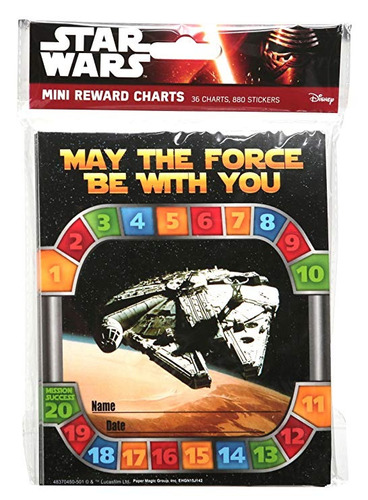 Eureka Star Wars Mini Tablas De Premios Con Pegatinas (83704