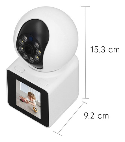 Baby Call Camara Fhd Audio Microfono Camara Seguridad Dimm