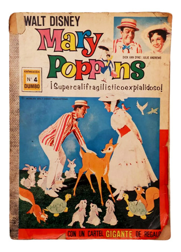 Libro Comics De Mary Poppins De Walt Disney De 1964
