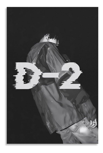 Agust D D-2 Album Cover Canvas Poster Print Music Posters
