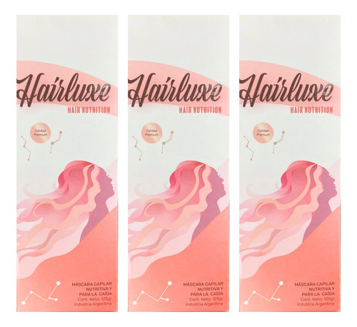 Hairluxe -màscara Capilar Nutritiva -promo 3x2 Marca Oficial