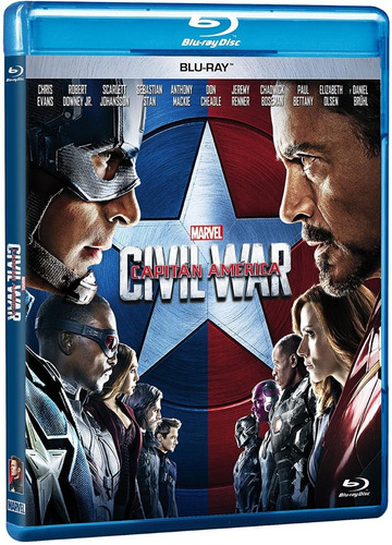 Capitán América Civil War | Blu Ray Película Nuevo