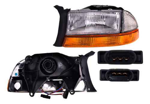 Par Faros Dodge Dakota C/cuarto 1997 1998 1999 2000 Depo
