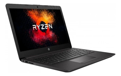 Imagen 2 de 5 de Notebook HP 245 G7 negra 14", AMD 3020E 8GB de RAM 1TB HDD, AMD Radeon RX Vega 3 1366x768px Windows 10 Home