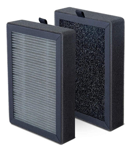 Levoit Purificador De Aire De Repuesto Lv-h128-rf 3 En 1 Pre, H13 True Hepa, Carbón Activado, Sistema De Filtración De 3 Etapas, Filtro Lv-h128