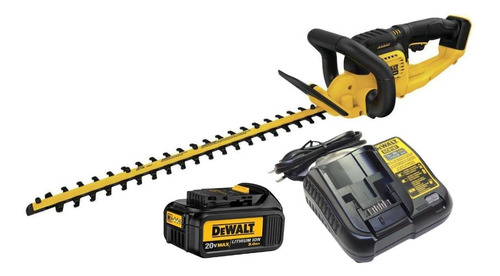 Aparador De Cerca Viva Dewalt A Bateria 20v 3ah Dcht820b Biv