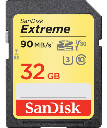 Sandisk 32gb Extreme Uhs-i Sdhc Memory Card